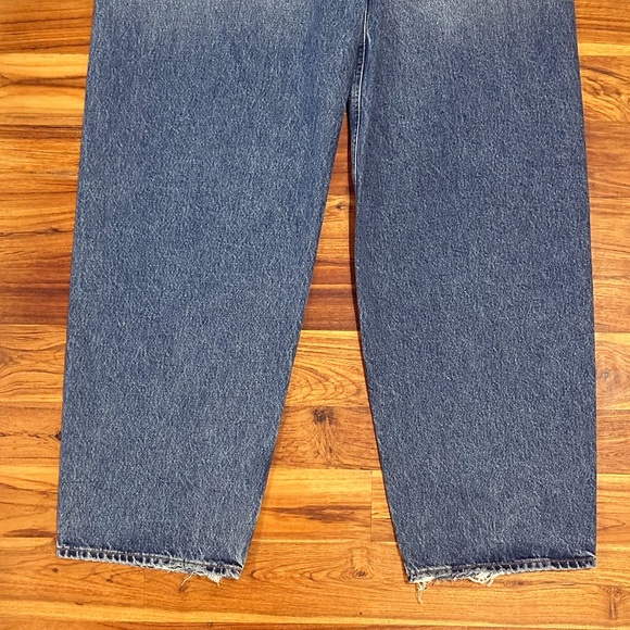 NWT! Agolde Dara Mid Rise Baggy in Pattern Size 27 - Picture 9 of 14